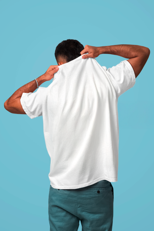 T-shirt sur mesure Pourtoi, vue de dos